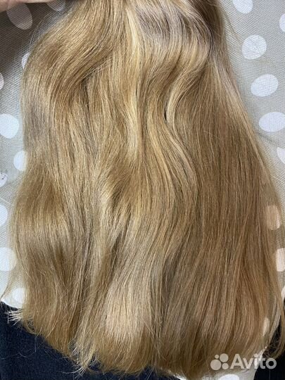 Детские/малышковые волосы 42 см 97 г тонюська