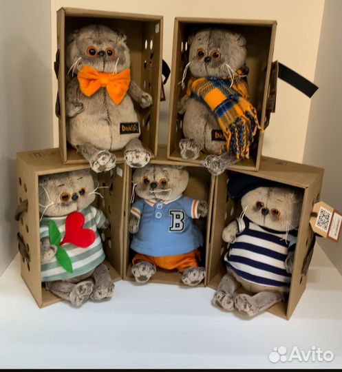 Кот Басик в ассортименте