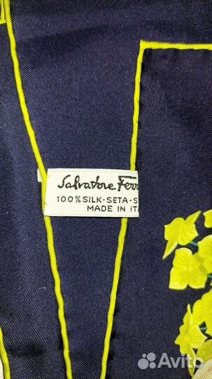 Шелковый платок Salvatore Ferragamo