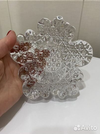 Хрустальная пепельница