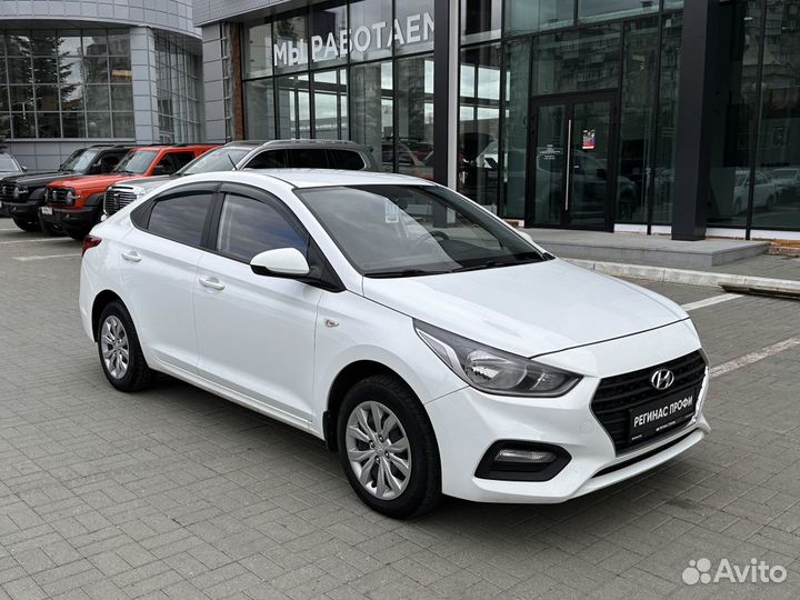 Hyundai Solaris 1.4 AT, 2019, 148 136 км