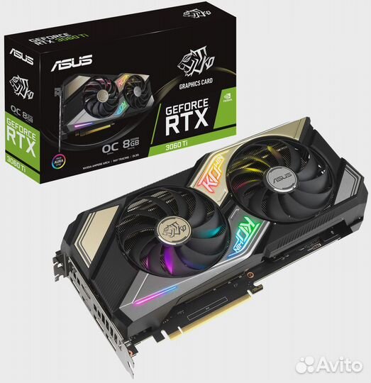 Новая Asus KO GeForce RTX 3060 Ti OC Edition