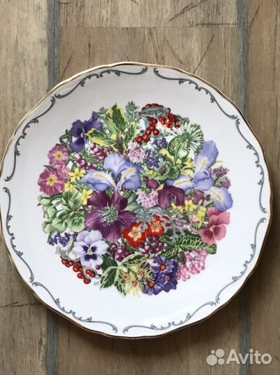 Тарелка декоративная англия