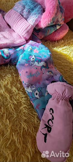 Комбинезон для девочки зимний