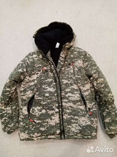 Зима горка на флисе