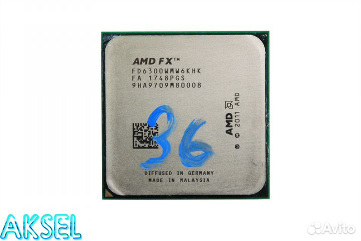 Процессор AM3+ AMD FX 6300 (6x3.5 GHz)