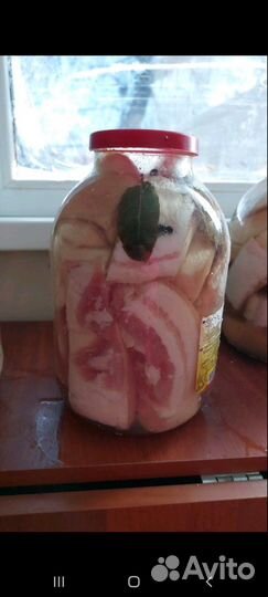 Сало соленое