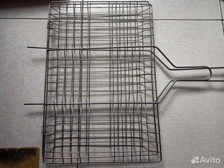 Новая Решетка для гриля 34х23 с антипр. покрытием