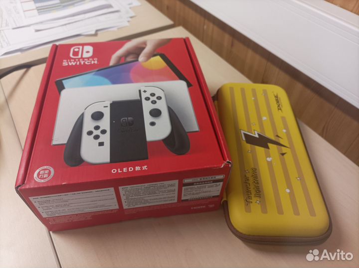 Nintendo switch oled (как новая)