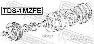 Шкив коленвала / toyota kluger L/V ACU2#,MCU2#