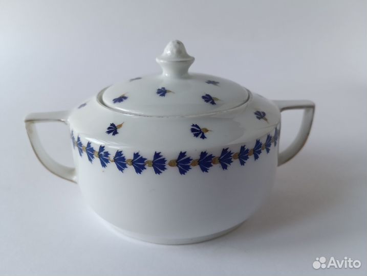 Чайная пара винтаж Bavaria, сахарница Thomas