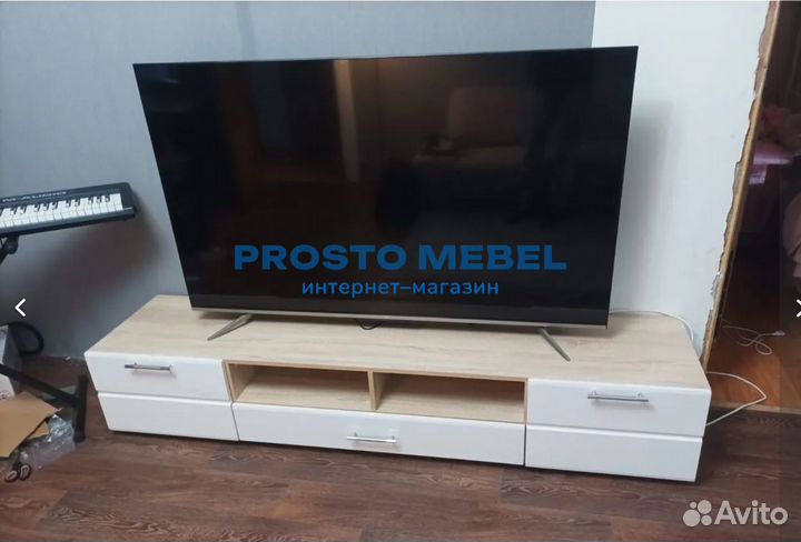 Тумба под телевизор новая 200 см