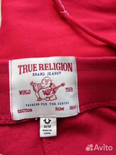 Спортивные штаны унисекс True religion. Оригинал