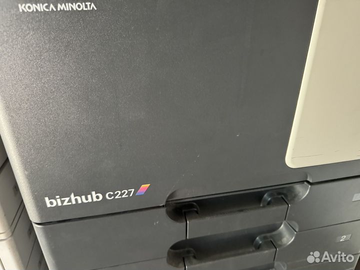 Konica minolta bizhub c227 разбор