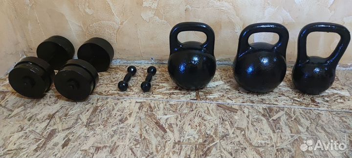 Гантели и гири