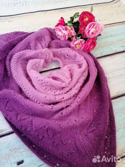 Бактус платок Ягодный