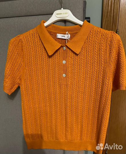 Поло женское Mango