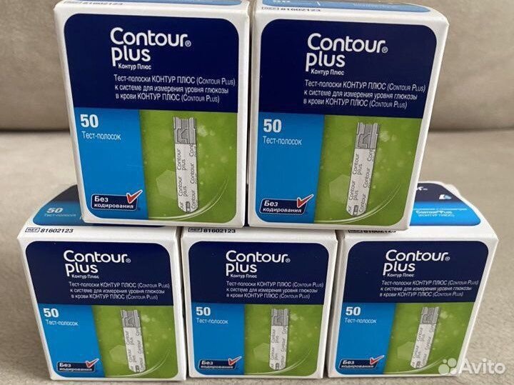 Тест полоски Contur plus