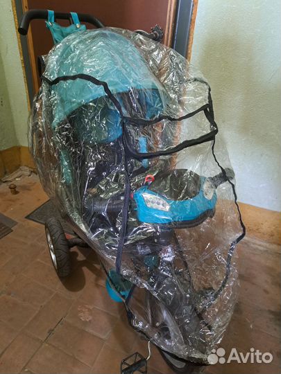 Дождевик на коляску универсальный