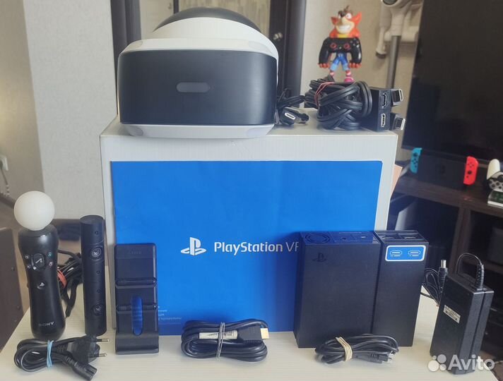 PS VR, Шлем вр, камера, мув