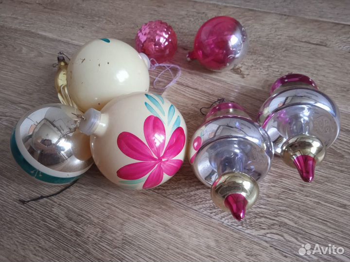 Елочные игрушки СССР