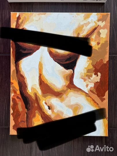 Картина по номерам раскрашенная 40*50