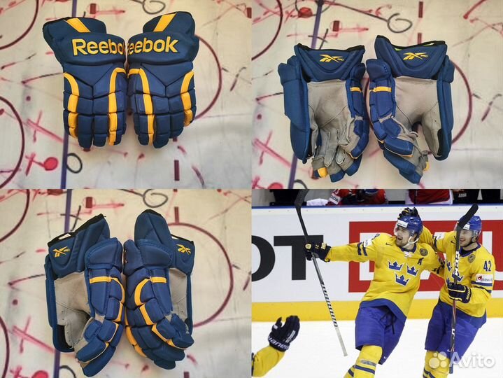 Только Оригинал Хоккейные перчатки 13 14 15