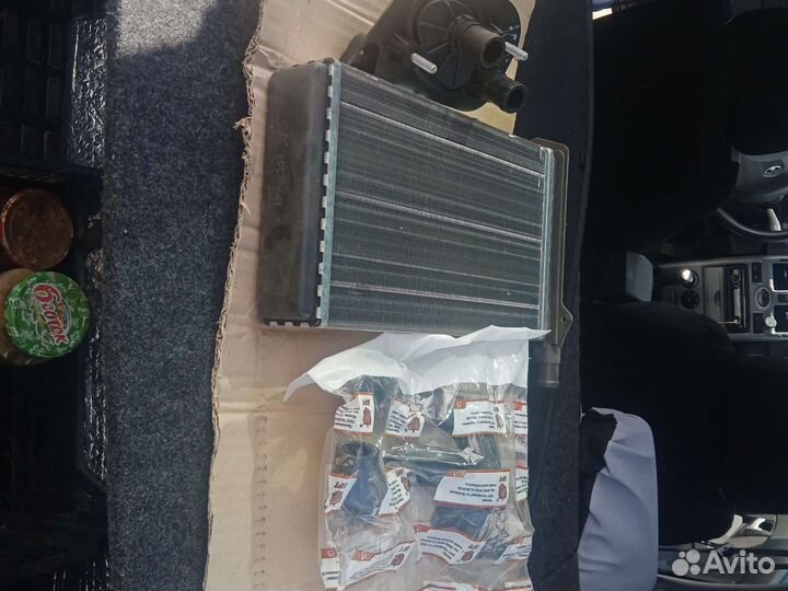 Радиатор печки ваз 2114 патрубки и кран отопителя