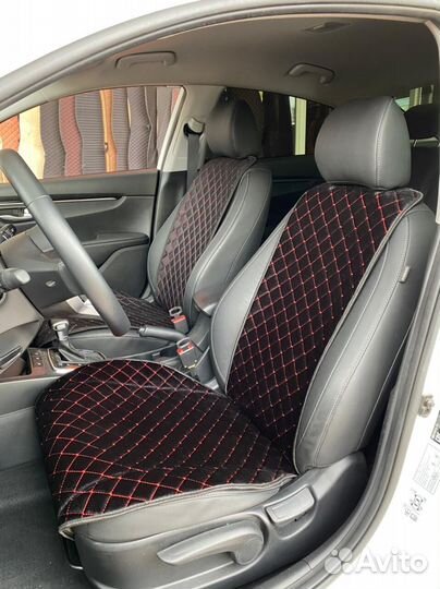 Накидки на сиденья из алькантары