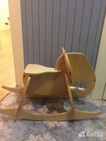 Качалка детская деревянная