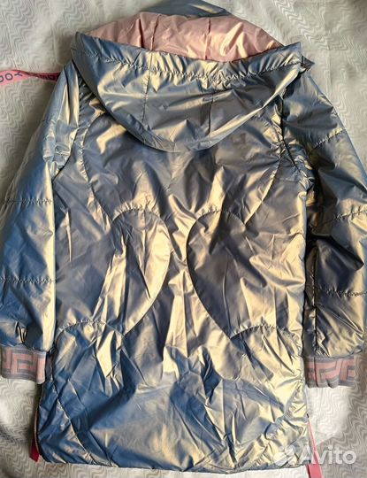 Весеннее пальто на девочку разм 140;146