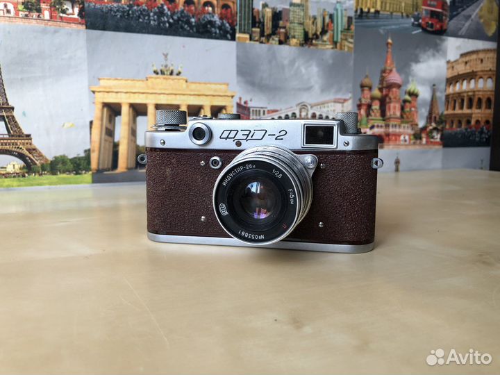Плёночный фотоаппарат фэд-2