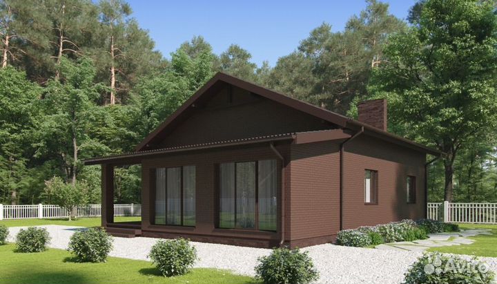 Проекты домов для ипотеки и строительства - 112,0