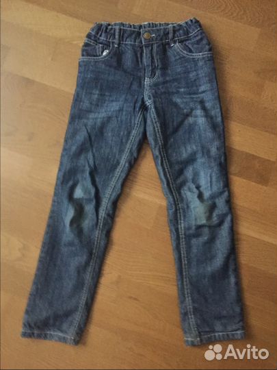 Джинсы на хб подкладке Mothercare 128-134