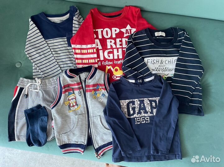 Вещи пакетом на мальчика 92