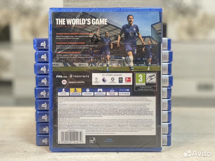 Опт 10 Штук FIFA 23 PS4 (Русская Озвучка) Новая