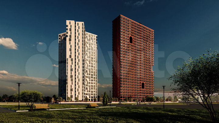 2-к. квартира, 57 м², 19/31 эт.