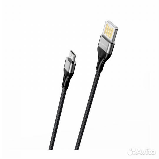 Кабель Borofone BU11 Tasteful Micro USB - Black (1