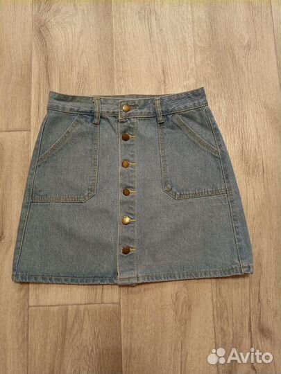 Юбка джинсовая