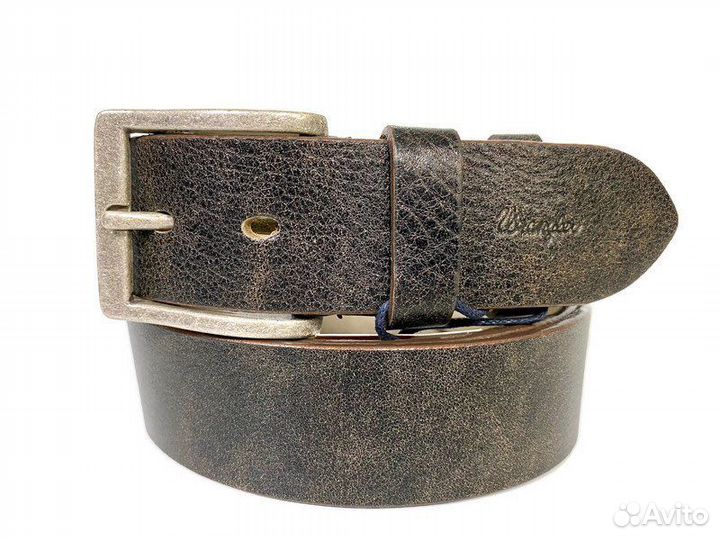 Ремень кожаный брендовый Wrangler 1543