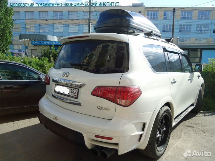Багажник бокс на крышу Infiniti QX80 (2014)
