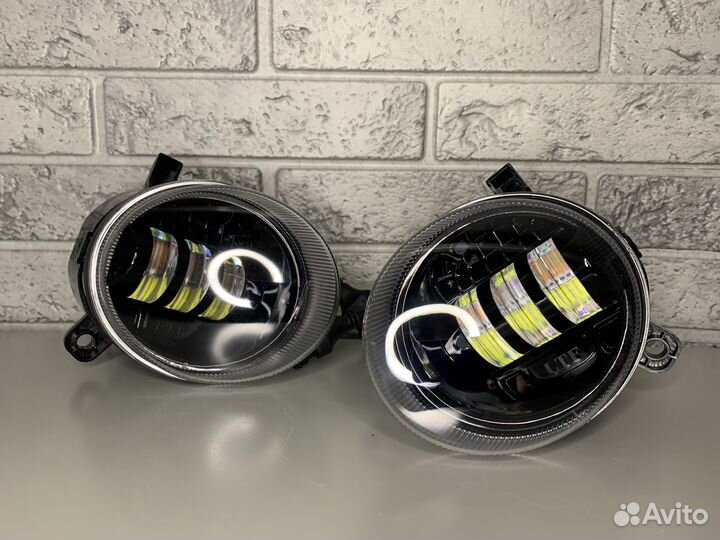 LED птф Audi A4, A5, A6, Q3, Q5, VW CC