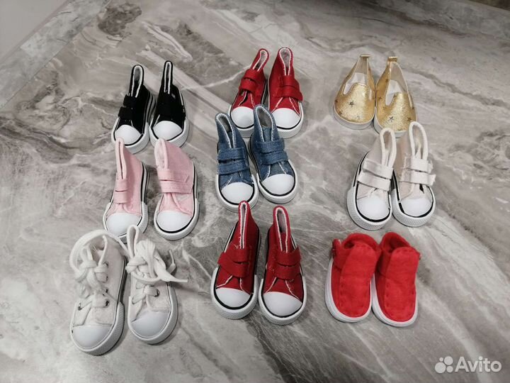 Обувь для интерьерных кукол