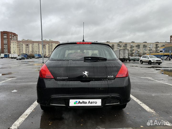 Peugeot 308 1.6 AT, 2008, 229 900 км