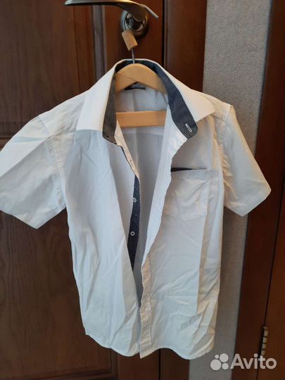 Рубашка белая 146