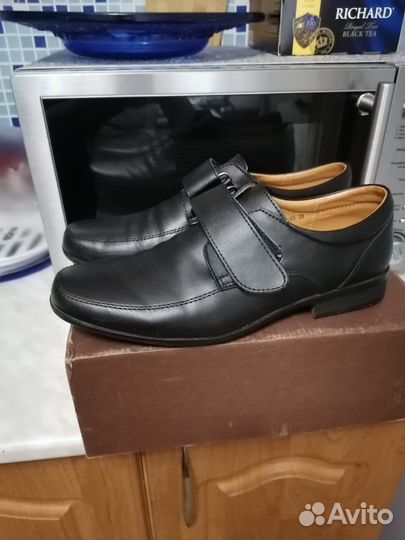 Туфли кожаные р38