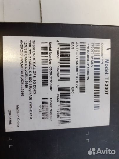 Планшет asus tf300t