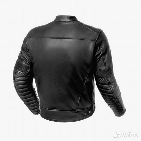 Мотокуртка кожаная shima winchester black