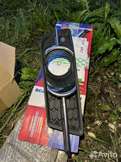 Накладка на птф (юбилейного переднего бампера)