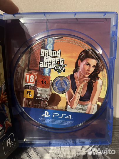 Игра для приставки ps4 Gta5